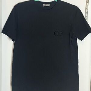 Dior Classic Black Short Sleeve Tee